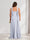 Sheath/Column Halter Ruched Plus Size Bridesmaid Dresses with Split Side