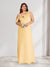 A-Line/Princess Asymmetrical One-shoulder Floor-Length Plus Size Bridesmaid Dresses