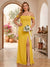Sheath/Column Cold Shoulder Sleeveless Ruched Plus Size Bridesmaid Dresses with Split Side