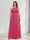 A-Line/Princess Crew Neck Keyhole Plus Size Bridesmaid Dresses with Lace