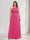 A-Line/Princess Crew Neck Keyhole Plus Size Bridesmaid Dresses with Lace
