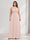 A-Line/Princess Crew Neck Keyhole Plus Size Bridesmaid Dresses with Lace