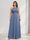 A-Line/Princess Crew Neck Keyhole Plus Size Bridesmaid Dresses with Lace