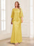 Lace Sheath/Column Crew Neck Half Sleeves Mother of the Bride Dresses