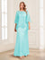 Lace Sheath/Column Crew Neck Half Sleeves Mother of the Bride Dresses