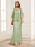 Lace Sheath/Column Crew Neck Half Sleeves Mother of the Bride Dresses