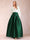 Satin A-Line/Princess V-Neck Floor-Length Long Sleeves Mother of the Bride Dresses With Belt