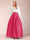 Satin A-Line/Princess V-Neck Floor-Length Long Sleeves Mother of the Bride Dresses With Belt