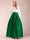 Satin A-Line/Princess V-Neck Floor-Length Long Sleeves Mother of the Bride Dresses With Belt