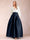 Satin A-Line/Princess V-Neck Floor-Length Long Sleeves Mother of the Bride Dresses With Belt