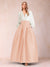 Satin A-Line/Princess V-Neck Floor-Length Long Sleeves Mother of the Bride Dresses With Belt