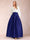 Satin A-Line/Princess V-Neck Floor-Length Long Sleeves Mother of the Bride Dresses With Belt