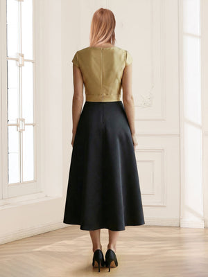 Satin A-Line/Princess V-Neck Sleeveless Ankle-Length Mother of the Bride Dresses with 3D Floral