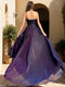 A-Line/Princess Spaghetti Straps Floor-Length Prom Dresses with Sequins