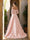 A-Line/Princess Strapless Long Sleeves Prom Dresses with 3D Flowers