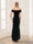 Trumpet/Mermaid Off-the-Shoulder Sleeveless Ankle-Length Mother of the Bride Dresses with Ruffles