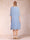 A-Line/Princess Scoop Sleeveless Tea-Length Two Piece Mother of the Bride Dresses with Lace & Appliques