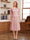 A-Line/Princess Scoop Half Sleeves Tea-Length Mother of the Bride Dresses with Lace&Embroidery