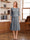 A-Line/Princess Scoop Half Sleeves Tea-Length Mother of the Bride Dresses with Lace&Embroidery
