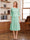 A-Line/Princess Scoop Half Sleeves Tea-Length Mother of the Bride Dresses with Lace&Embroidery