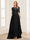 A-Line/Princess Scoop Half Sleeves Floor-Length Mother of the Bride Dresses with Lace