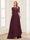A-Line/Princess Scoop Half Sleeves Floor-Length Mother of the Bride Dresses with Lace