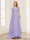 A-Line/Princess Scoop Half Sleeves Floor-Length Mother of the Bride Dresses with Lace