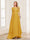 A-Line/Princess Scoop Half Sleeves Floor-Length Mother of the Bride Dresses with Lace