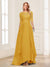 A-Line/Princess Scoop Half Sleeves Floor-Length Mother of the Bride Dresses with Lace