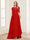 A-Line/Princess Scoop Half Sleeves Floor-Length Mother of the Bride Dresses with Lace