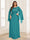 A-Line/Princess Scoop Half Sleeves Floor-Length Plus Size Mother of the Bride Dresses with Lace & Ruched