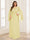 A-Line/Princess Scoop Half Sleeves Floor-Length Plus Size Mother of the Bride Dresses with Lace & Ruched