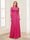 A-Line/Princess Scoop Long Sleeves Floor-Length Mother of the Bride Dresses with Lace & Beading
