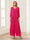 Jumpsuits V-Neck 3/4 Sleeves Ankle-Length Two Pieces Mother of the Bride Pantsuit with Lace