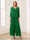 Jumpsuits V-Neck 3/4 Sleeves Ankle-Length Two Pieces Mother of the Bride Pantsuit with Lace