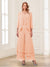 Jumpsuits V-Neck 3/4 Sleeves Ankle-Length Two Pieces Mother of the Bride Pantsuit with Lace