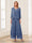 Jumpsuits V-Neck 3/4 Sleeves Ankle-Length Two Pieces Mother of the Bride Pantsuit with Lace