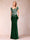 Sheath/Column V-Neck Floor-Length Short Sleeves Mother of the Bride Dresses with Sequins & Split Side
