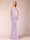 Sheath/Column V-Neck Floor-Length Short Sleeves Mother of the Bride Dresses with Sequins & Split Side