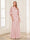 A-Line/Princess Scoop Half Sleeves Floor-Length Mother of the Bride Dresses with Beading&Sequins