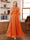 A-Line/Princess Scoop Half Sleeves Ankle-Length Mother of the Bride Dress With Lace & Applique