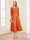 A-Line/Princess Scoop 3/4 Sleeves Tea-Length Mother of the Bride Dresses with Applique & Lace
