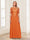 A-Line/Princess Scoop Half Sleeves Floor-Length Mother of the Bride Dresses with Applique & Lace