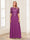 A-Line/Princess Scoop Half Sleeves Floor-Length Mother of the Bride Dresses with Applique & Lace