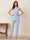 Jumpsuits Scoop Sleeveless Ankle-Length Three Pieces Mother of the Bride Dresses with Jacket & 3D Flower
