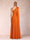 A-Line/Princess One-Shoulder Sleeveless Floor-Length Mother of the Bride Dresses with 3D Flower & Split Side