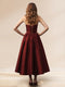 A-Line/Princess Strapless Sleeveless Basque Waist Prom Dresses with Ruched