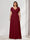 A-Line/Princess V-Neck Short Sleeves Chiffon Plus Size Bridesmaid Dresses With Bowknot