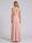 Jumpsuit V-Neck Sleeveless Chiffon Bridesmaid Dresses with Split Side