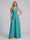Jumpsuit V-Neck Sleeveless Chiffon Bridesmaid Dresses with Split Side